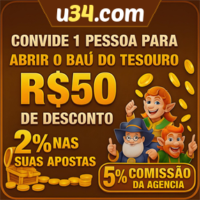 u34.com Indique amigos para receber um bônus